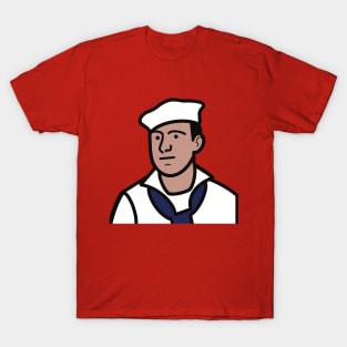 Sailor Joe in White Uniform T-Shirt